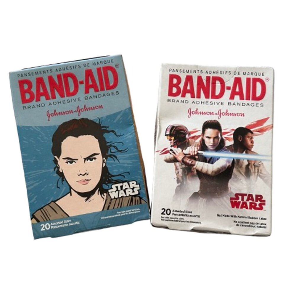 Band-Aid Star Wars Assorted Adhesive Bandages, 20 Count, Pack of 2